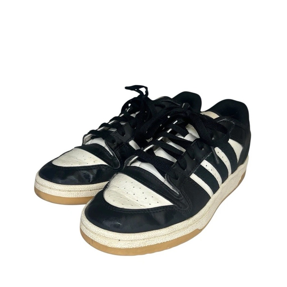 Adidas Break‎ Start Kids Size 6 Basketball Shoes White Black 6Y